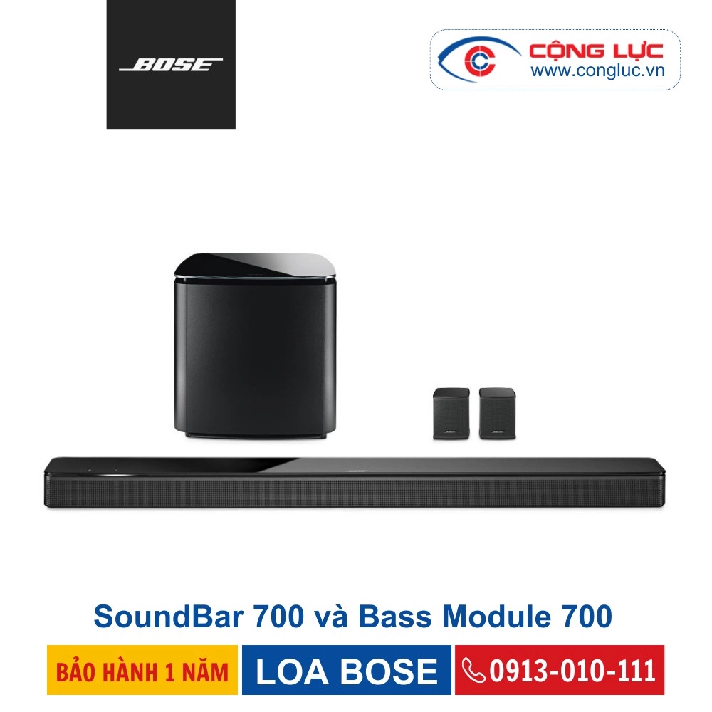 SoundBar 700 và Bass Module 700
